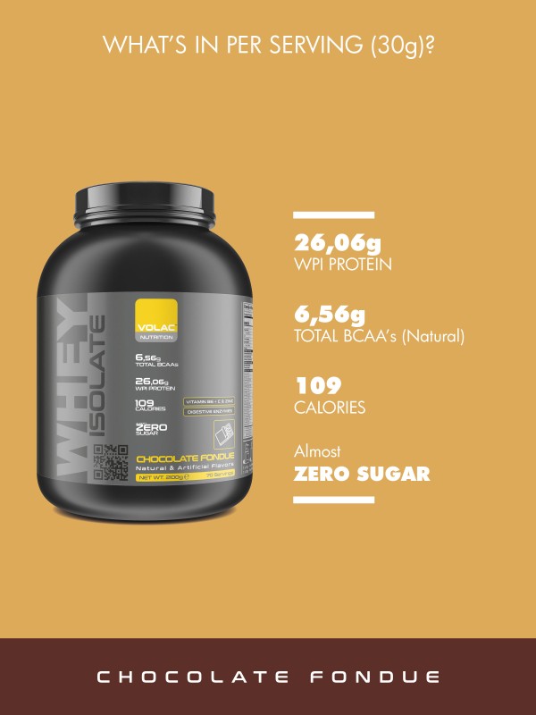 Whey Isolate 2100g - Çikolata - 70 Servis