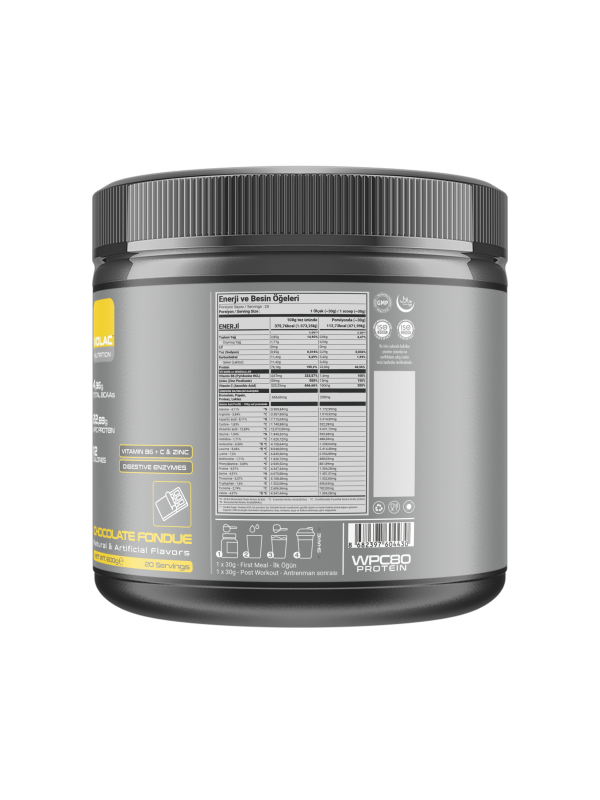 Whey Protein 600g - Çikolata - 20 Servis